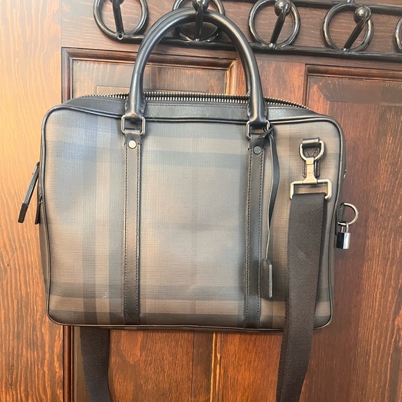 Authentic Burberry Laptop Briefcase
